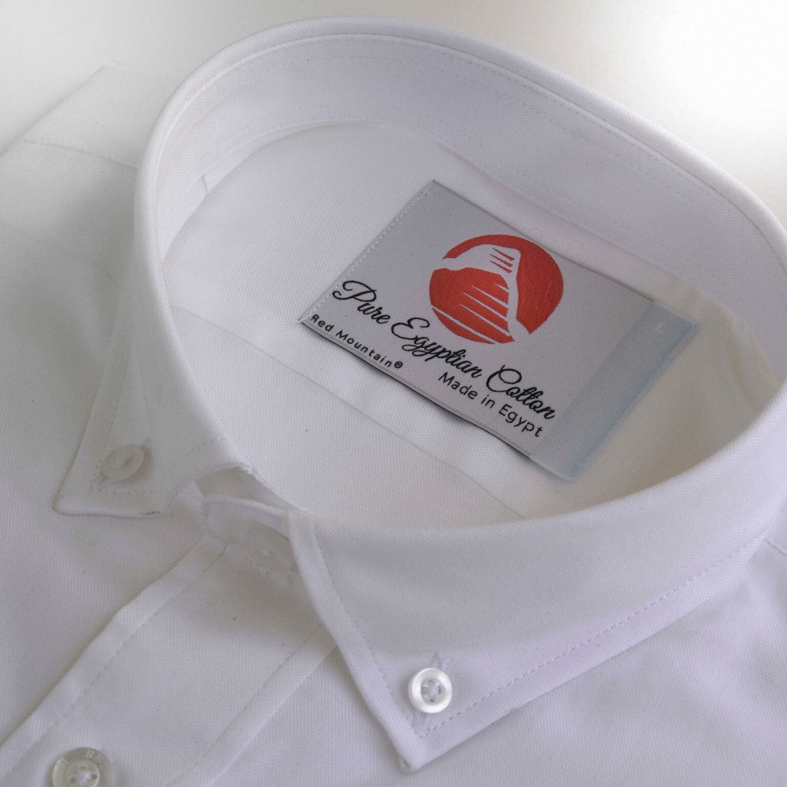 Cămașă cu mânecă scurtă din bumbac egiptean, albă