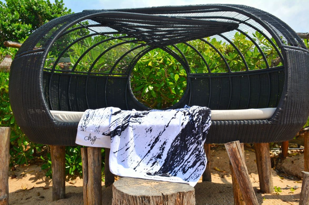 Prosop de plajă cu imprimeu artistic