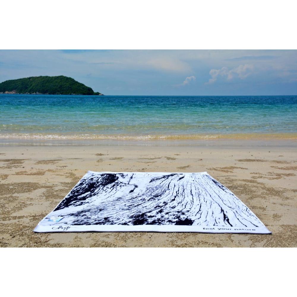 Prosop de plajă cu imprimeu artistic