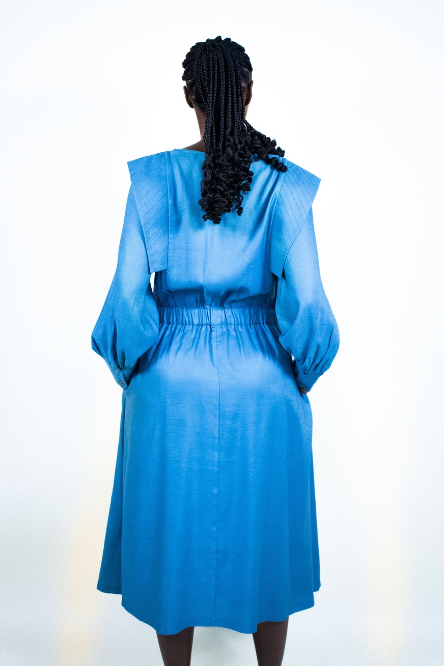 Rochie cu mâneci lungi - Luiza Rochie cu mâneci lungi - Luiza